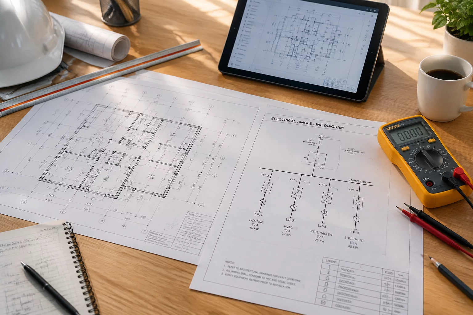 Certified electrical schematic diagram and safety documentation